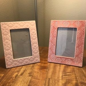 4x6 Picture Frames, Coral, Light Pink, OpalHouse